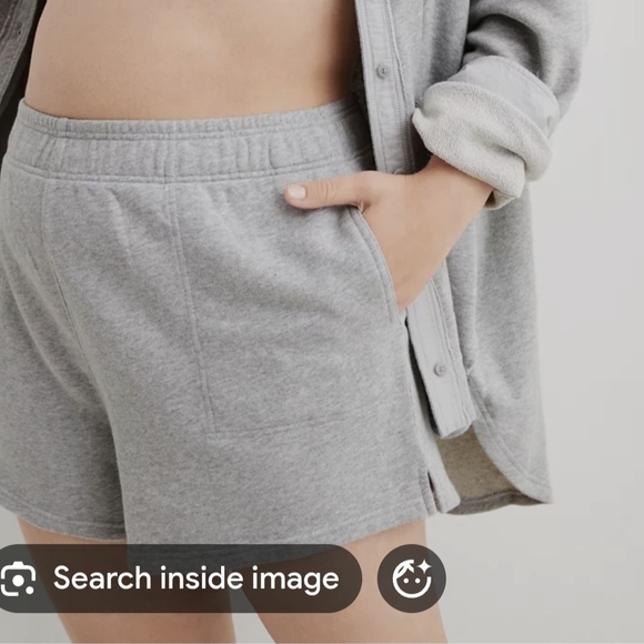 Men's Gray Casual Shorts - Picture 2 of 6